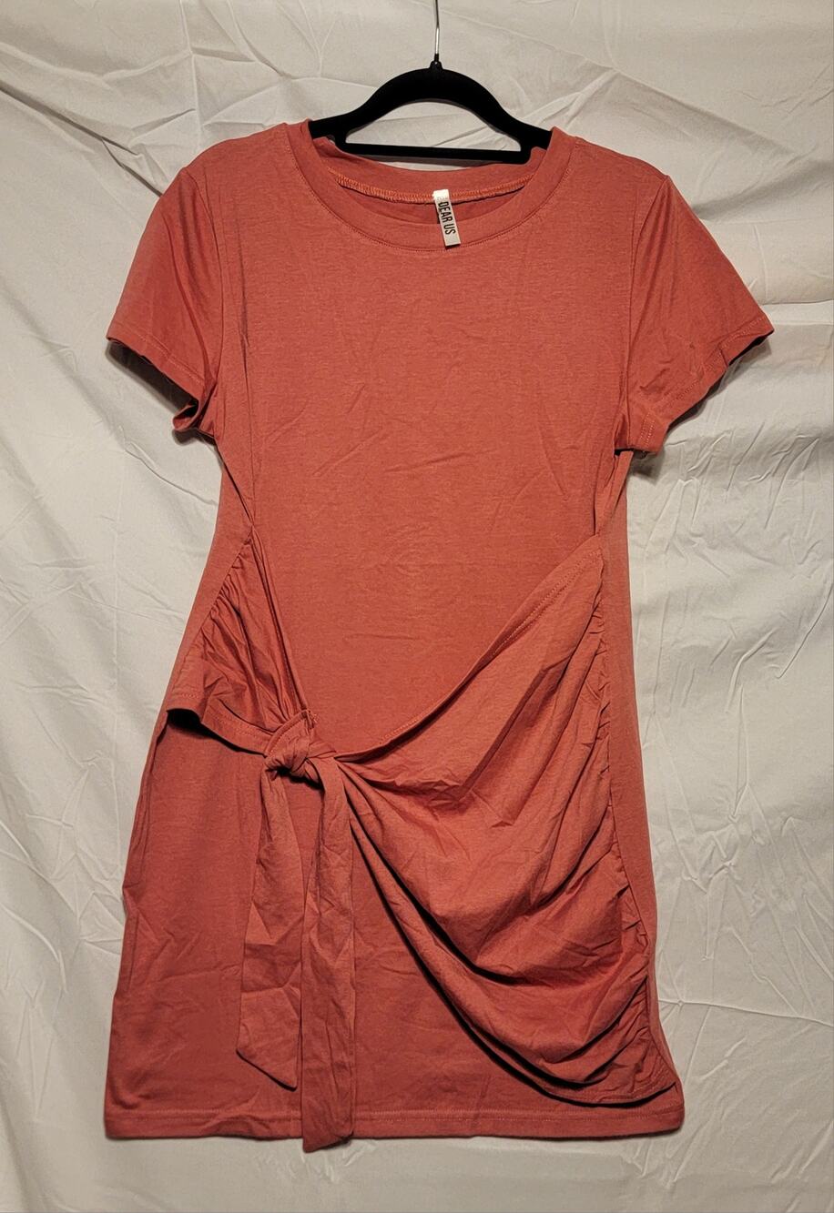 DEARUS Mauve Dress Wrap Style Sz M